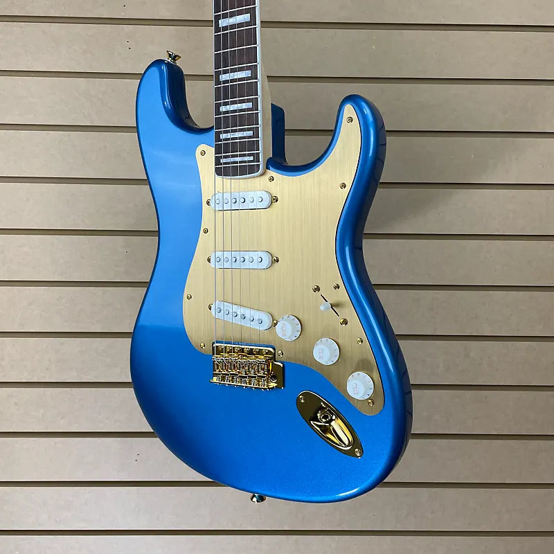 40th Anniversary Stratocaster Electric Guitar - Gold Edition Lake Placid Blue #502