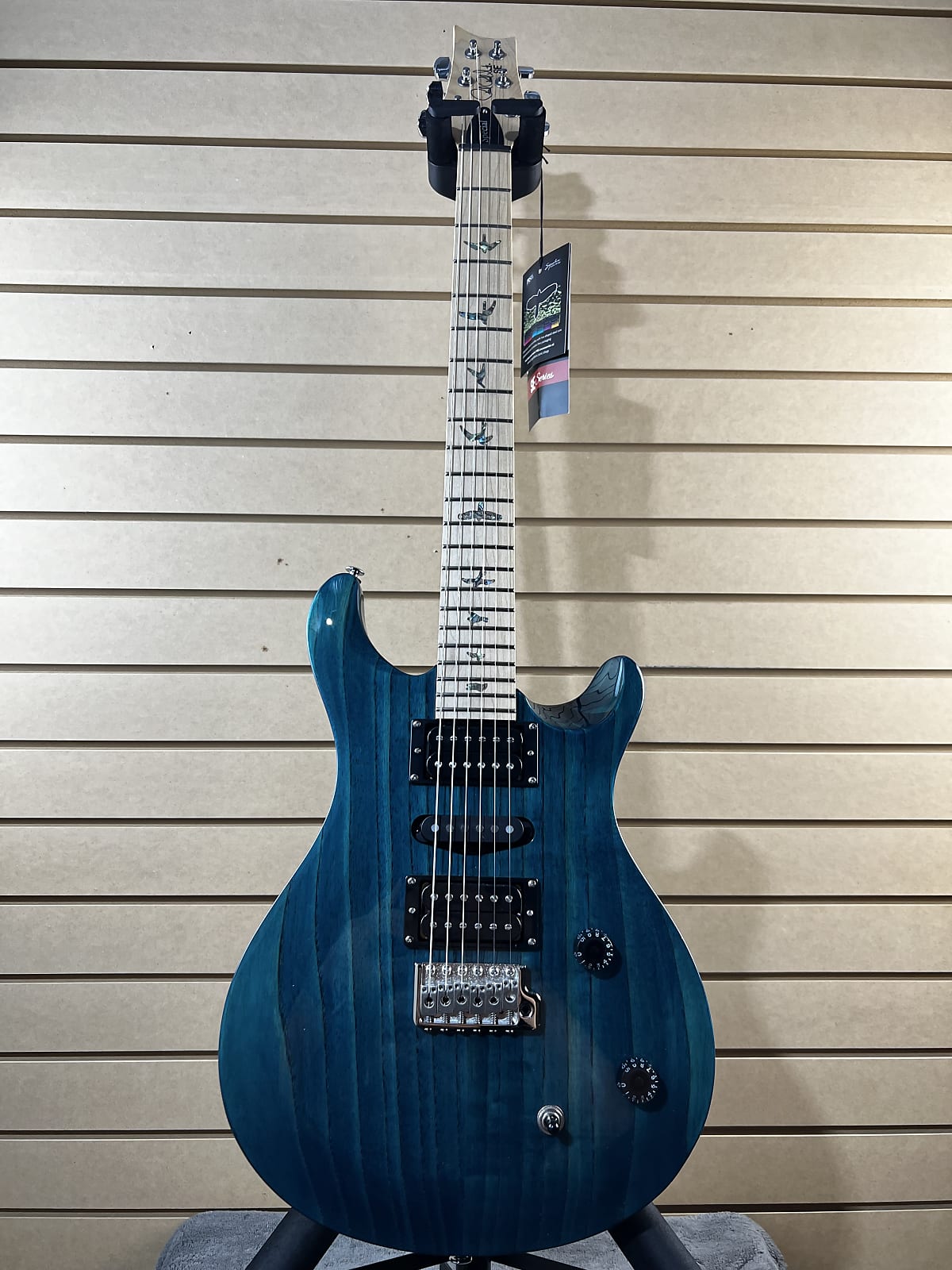 SE Swamp Ash Special Electric Guitar - Iris Blue #342