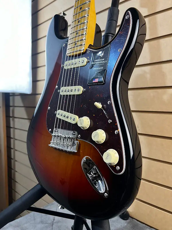 American Professional II Stratocaster - 3 Color Sunburst w/Maple Fretboard #480