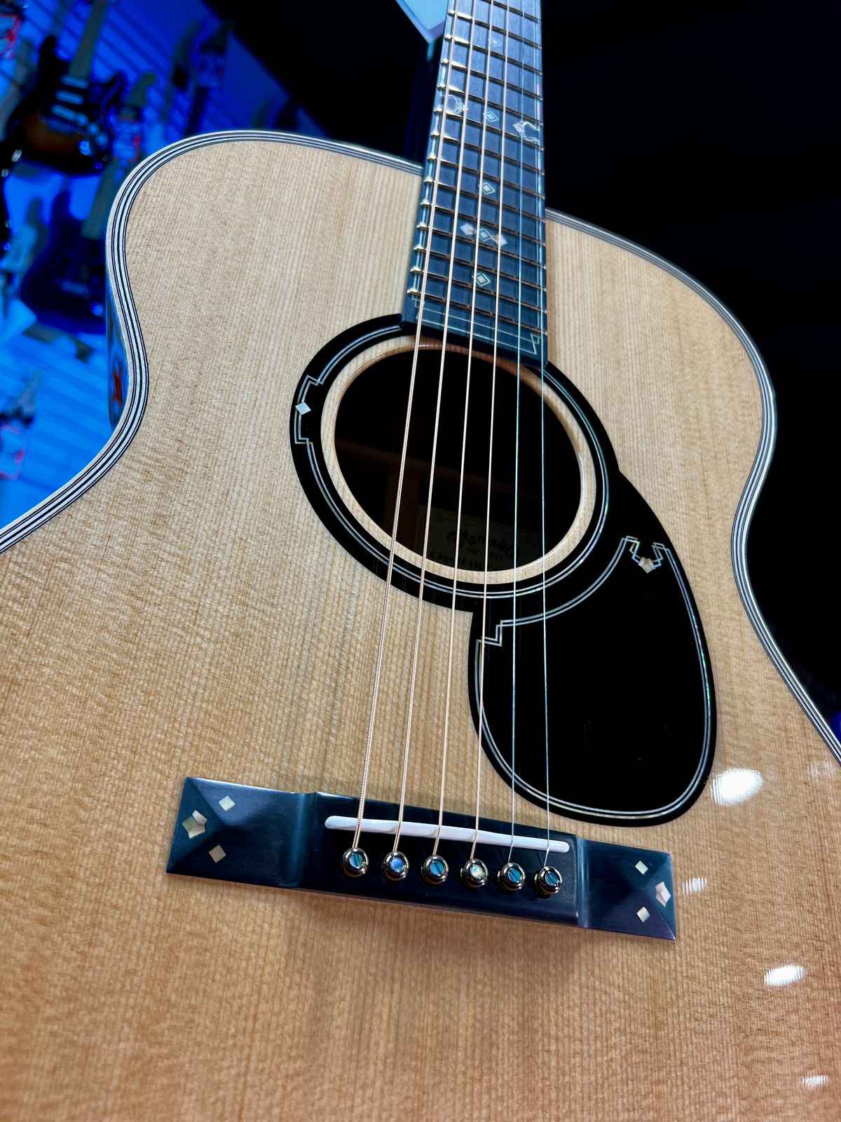 Martin OM 20th-Century LTD Acoustic Guitar - Natural (#7 of 20) - RGM Watch