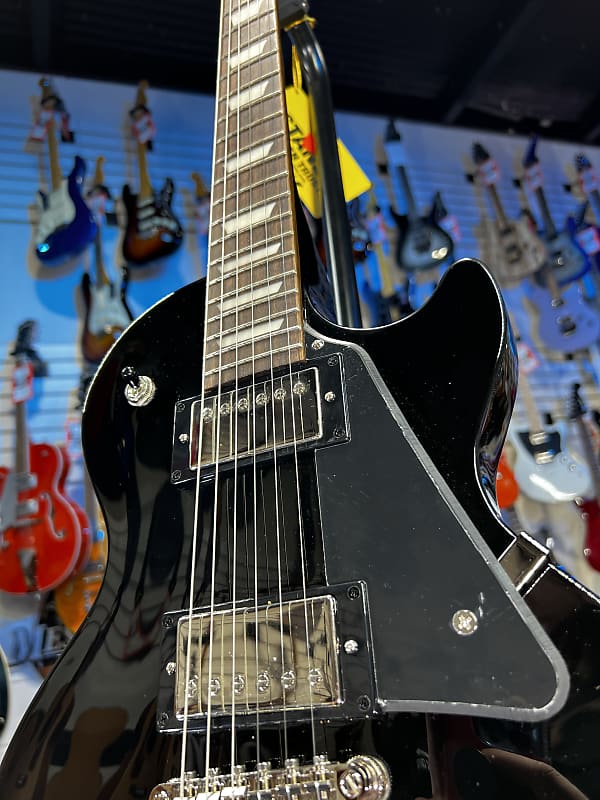 Epiphone Les Paul Studio Electric Guitar - Ebony Authorized Dealer Free Shipping! 931 GET PLEK’D!