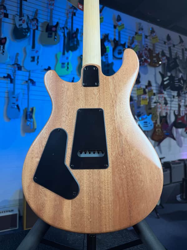 PRS SE CE 24 Satin - Flat White Top, C&M Exclusive - Black / Smoked Hardware, Free Plek & Setup # 514