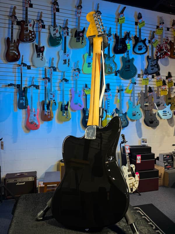 Fender Limited Edition Player Fusion Jaguar Baritone - Black