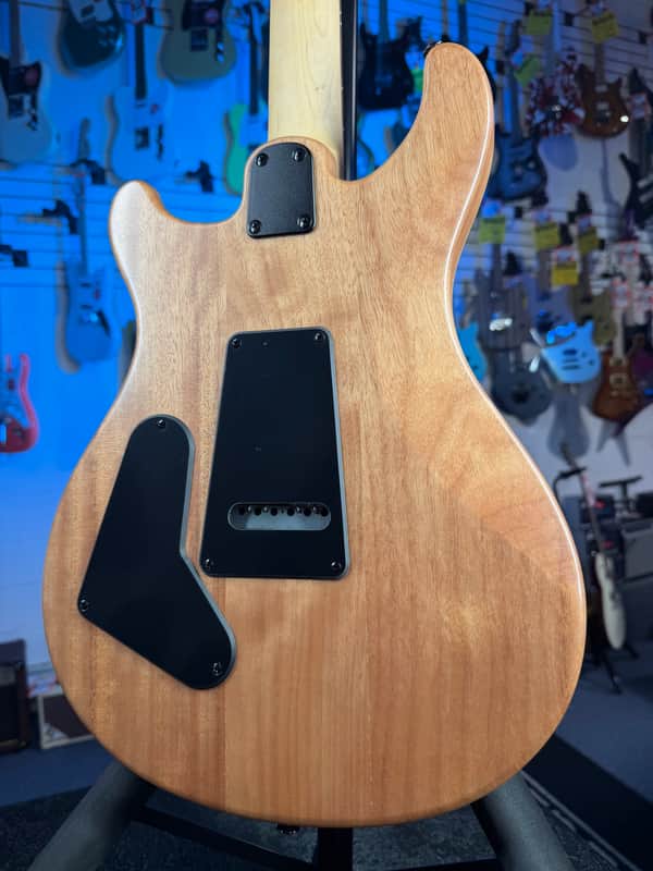 PRS SE CE 24 Satin - Flat White Top, C&M Exclusive - Black / Smoked Hardware, Free Plek & Setup # 828