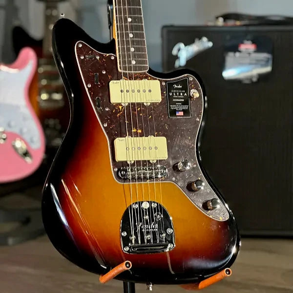 American Ultra Jazzmaster Electric Guitar - Ultraburst W/ Rosewood Fretboard #858