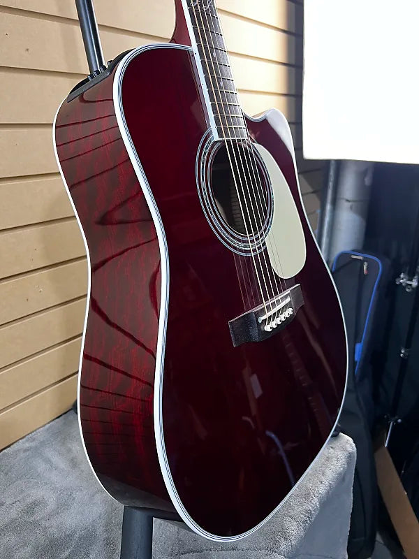 JJ325SRC John Jorgenson 6-String Acoustic-Electric - Gloss Red #851