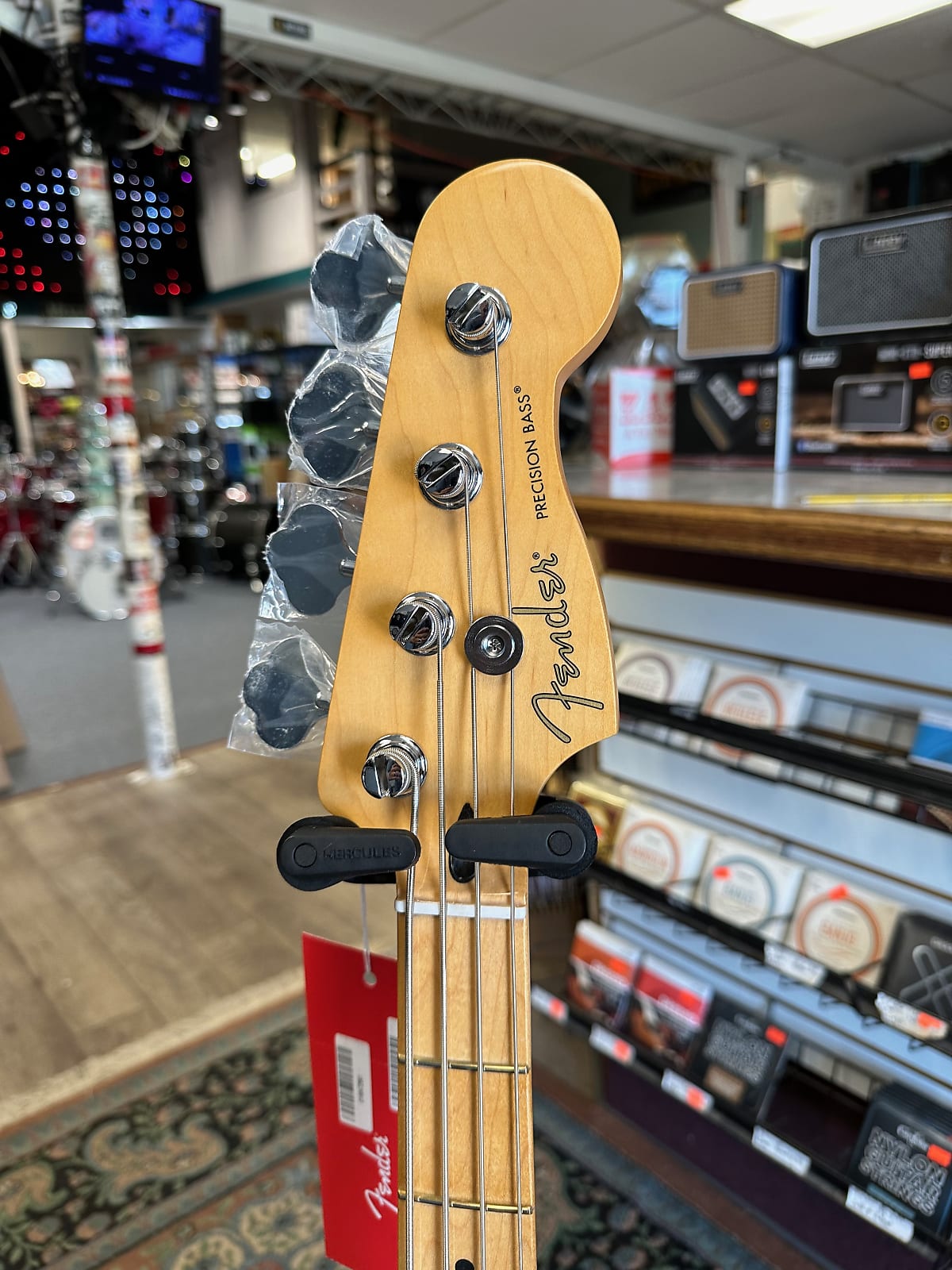 Player II Precision Bass, Hialeah Yellow W/ Maple Neck #992