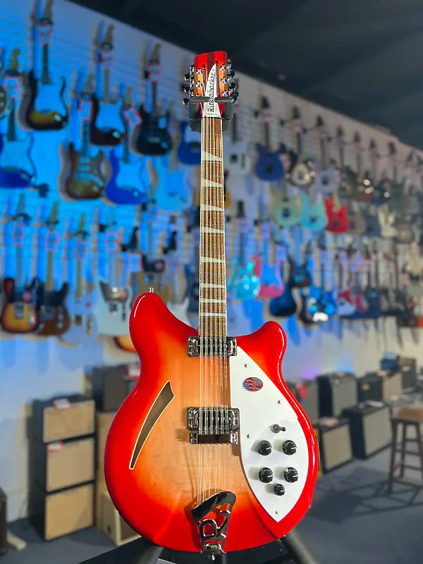 New 2025 Rickenbacker 360/12 12-String 360 Electric, Fireglo / OHSCase 713