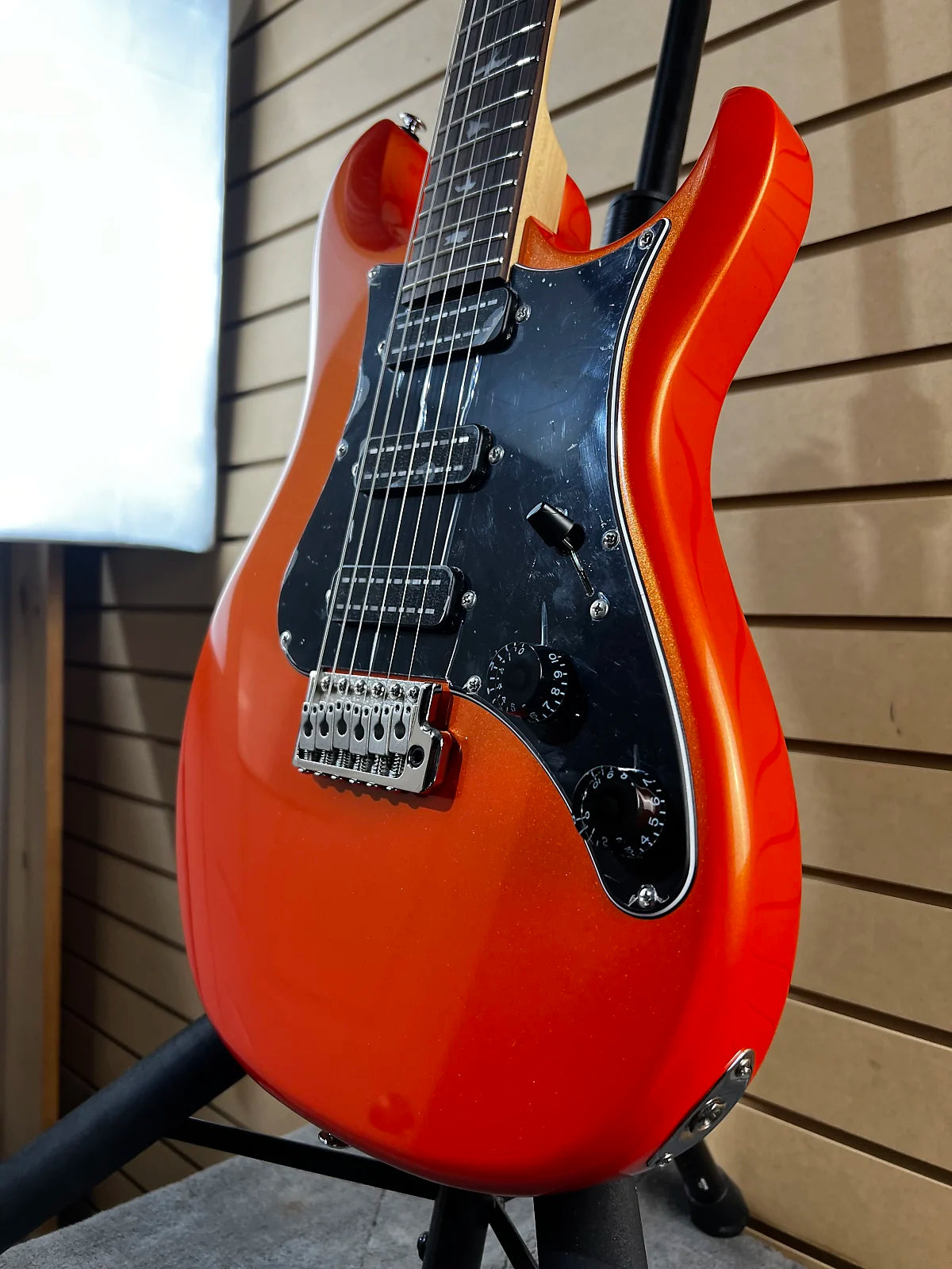 SE NF 3 Electric Guitar - Metallic Orange with Rosewood Fingerboard #818