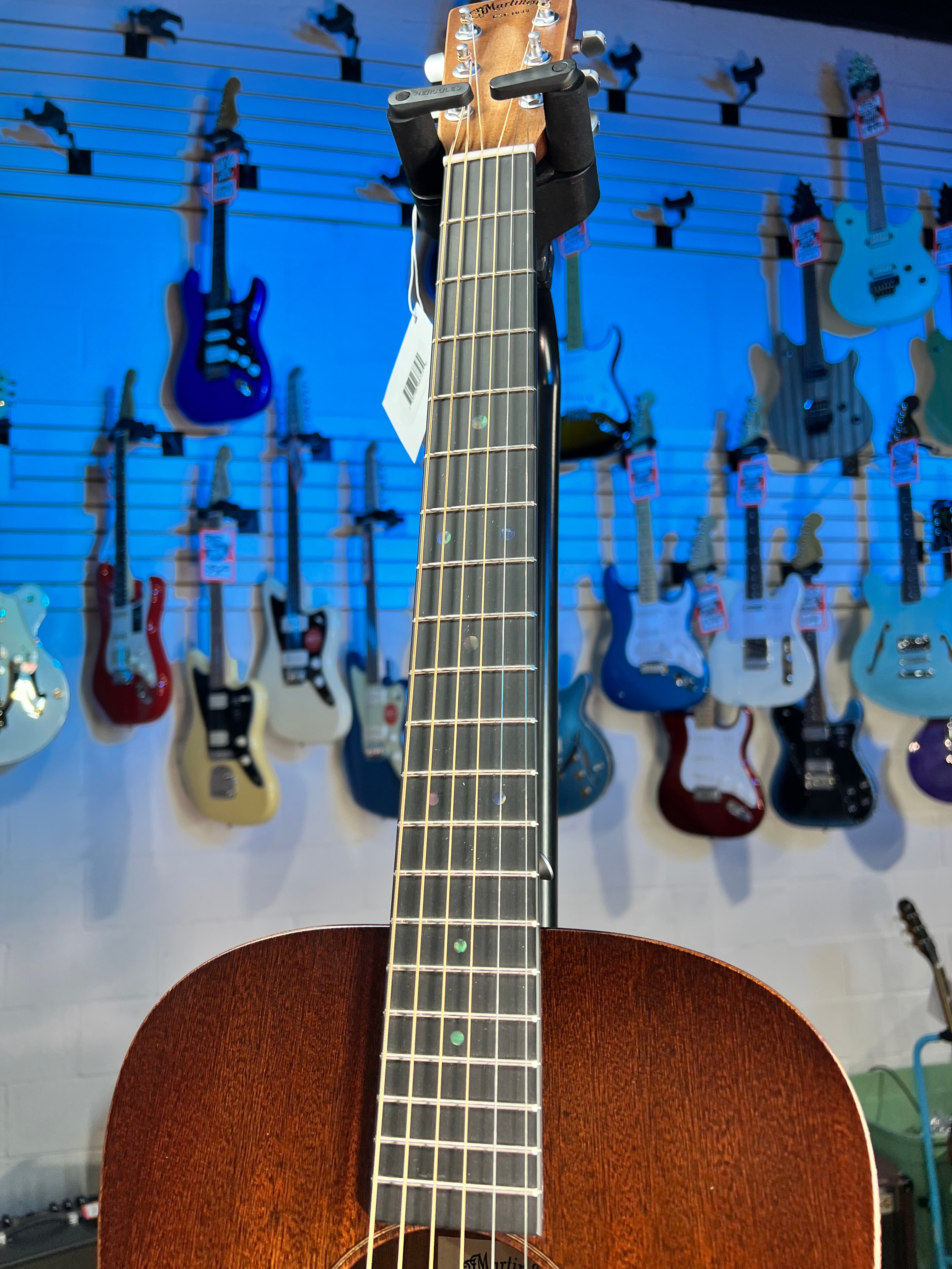 Martin (2025) D Jr-E StreetMaster Acoustic-electric Guitar - Mahogany Distressed w/Gig Bag & PLEKd 426