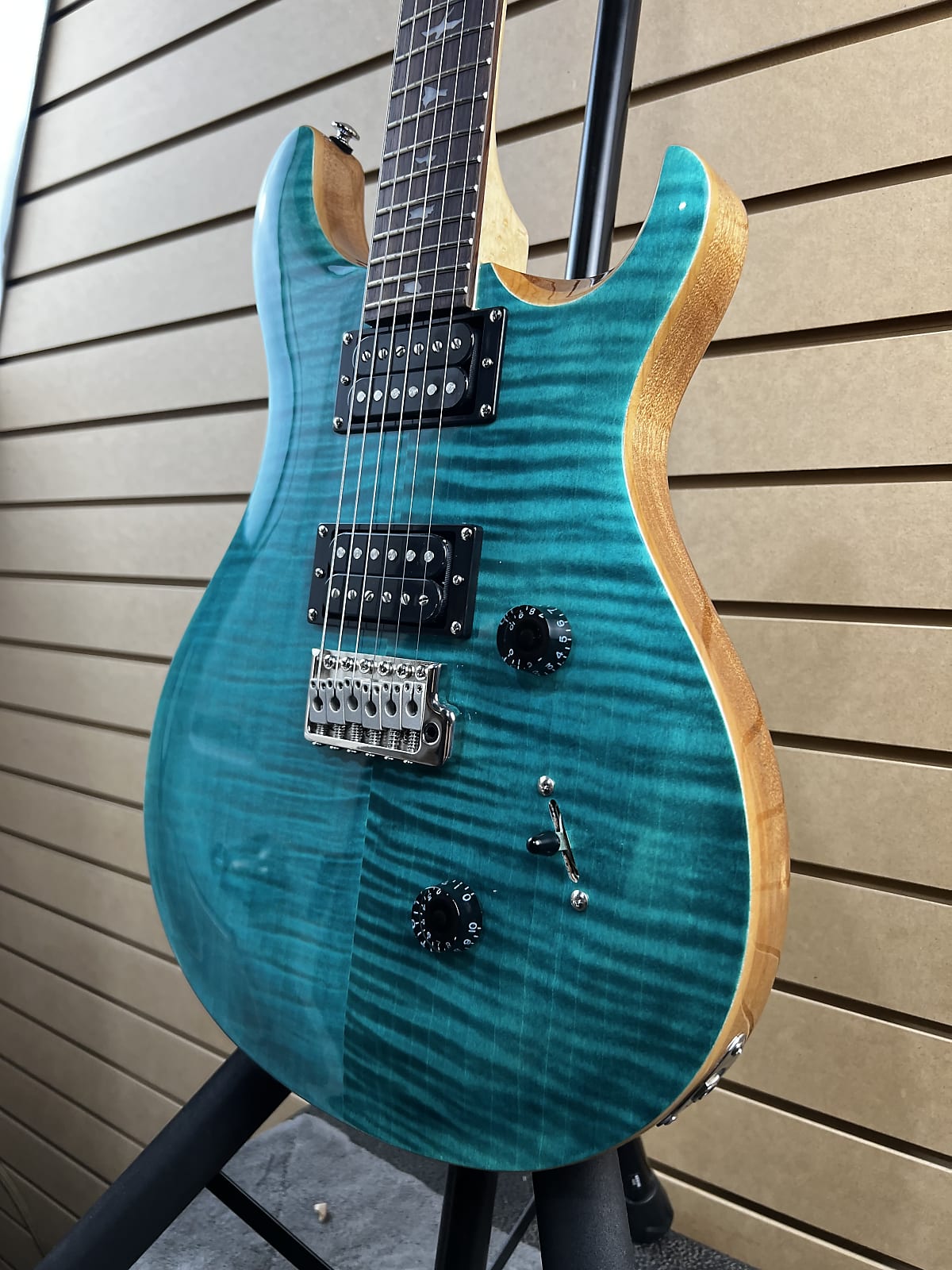 SE Custom 24 Electric Guitar - Turquoise #479