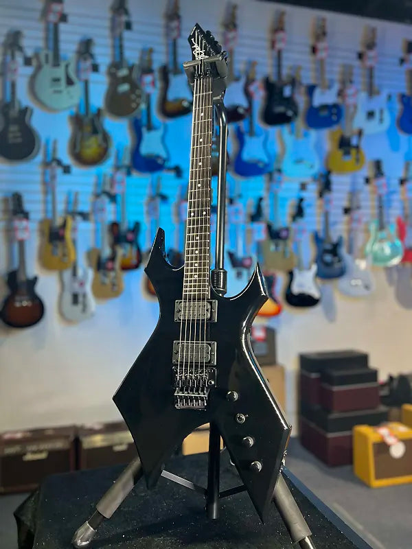 B.C. Rich Warlock Legacy - Black, Get Plek'd Free! 090
