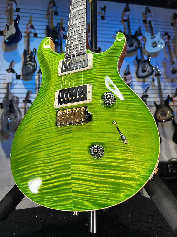 PRS Custom 24 Electric Guitar - Eriza Verde 10-Top Auth Dealer Free Ship! 474 GET PLEK’D!