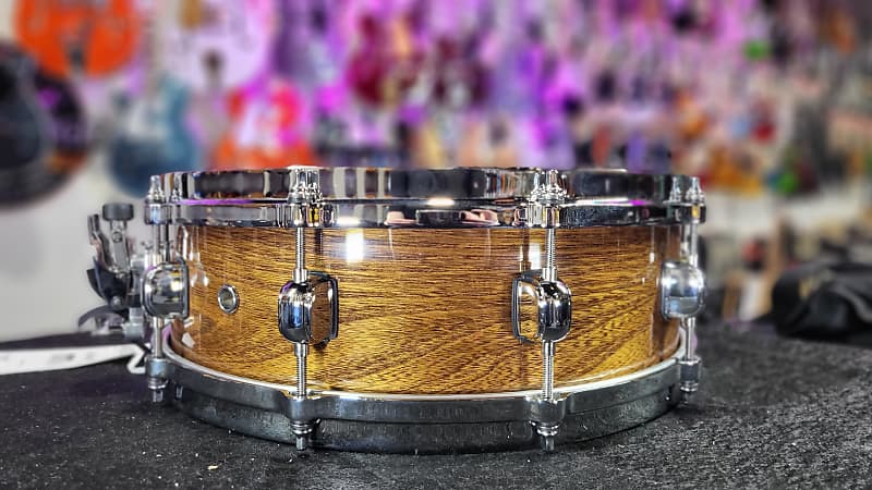 Tama S.L.P. G-Hickory Snare Drum - 4.5 x 14 inch - Gloss Natural Elm Authorized Dealer Free Shipping