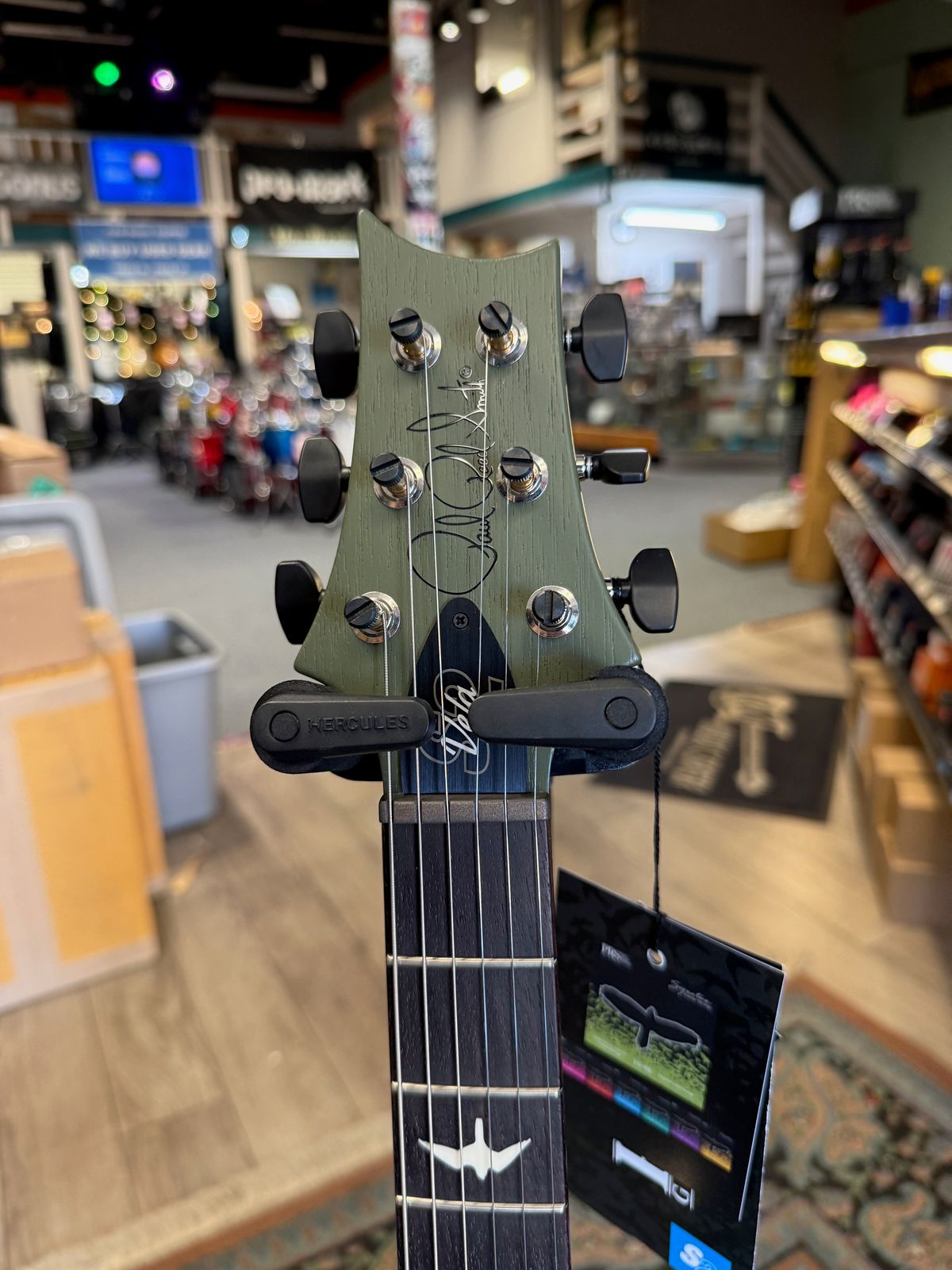 PRS S2 Vela HHT, Satin Matcha Green