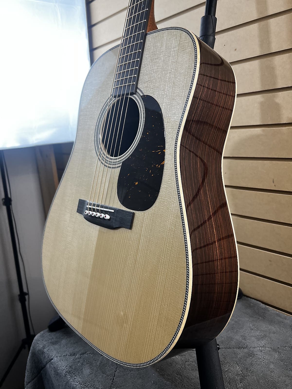 D-28 Modern Deluxe Acoustic Guitar - Natural #838