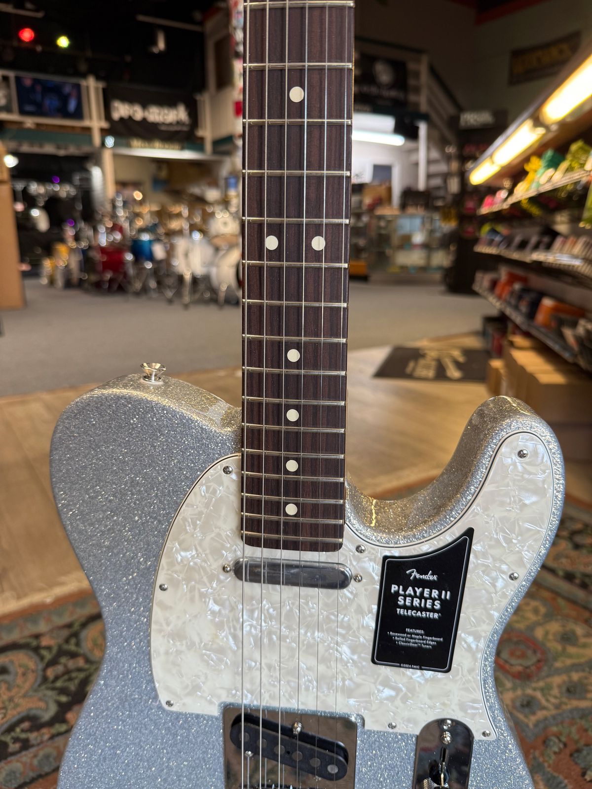 Fender 75th Anniversary Player II Telecaster, Diamond Dust Sparkle Limited Edition