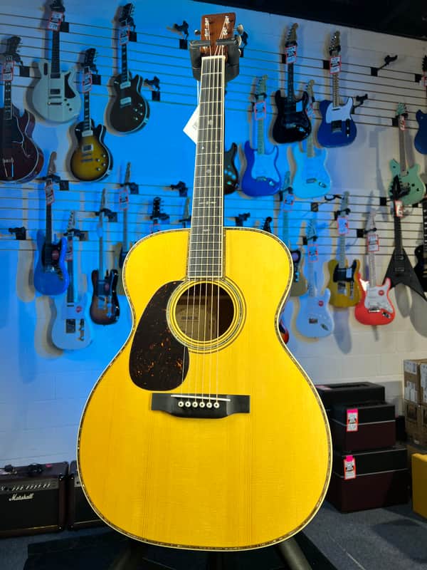 Martin 000-42EC Eric Clapton 30th Anniversary Left Handed Acoustic Guitar - Natural, Free Plek! 301