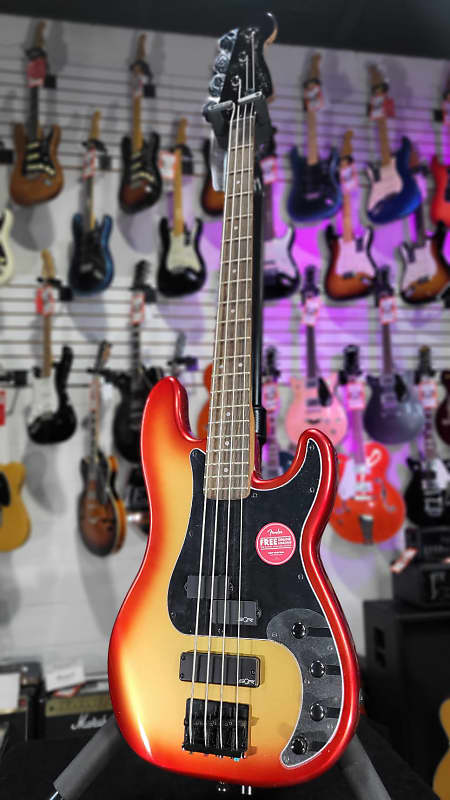 Squier Contemporary Active Precision Bass PH - Sunset Metallic *FREE PLEK WITH PURCHASE**! 090