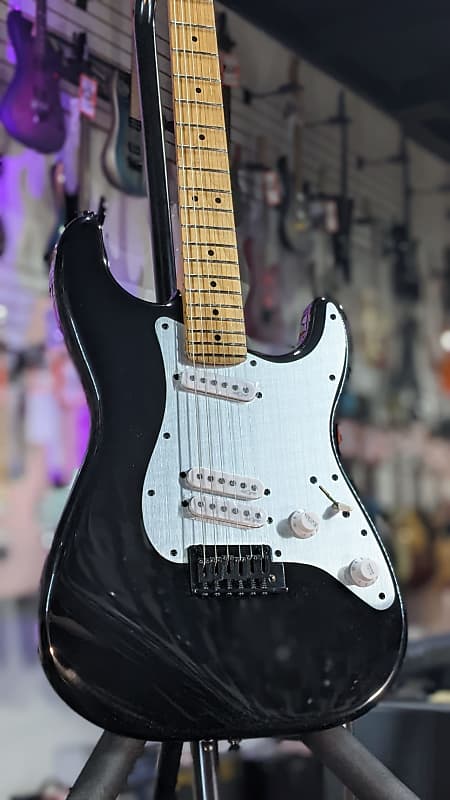 Squier Contemporary Stratocaster Special - Black with Silver Anodized Pickguard Authorized Deal! 623 GET PLEK’D!