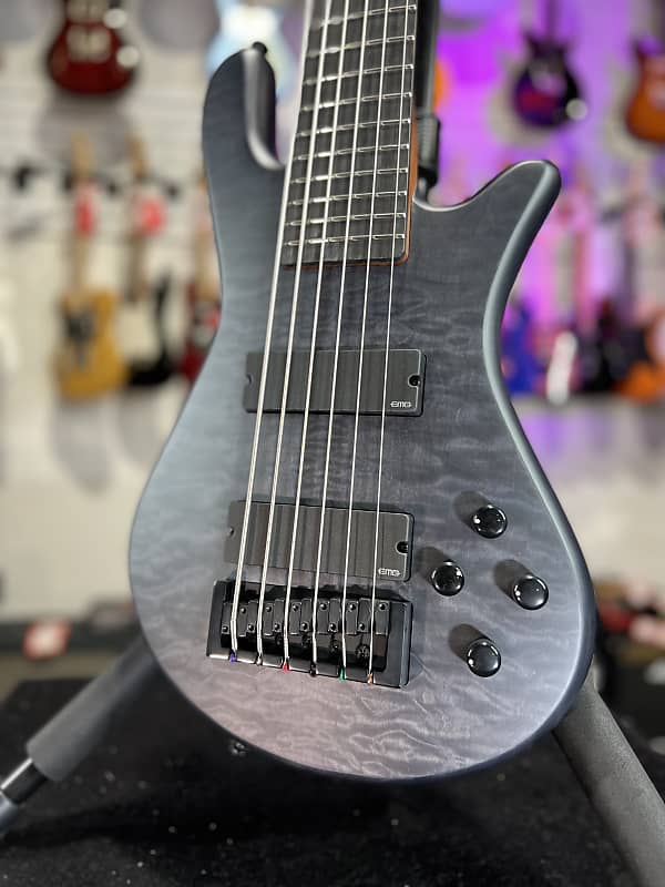 Spector NS Pulse 6 Bass Guitar - Black Stain Authorized Dealer *FREE PLEK WITH PURCHASE*! 994