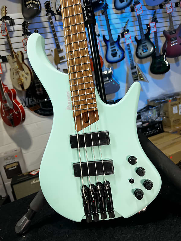 Ibanez Bass Workshop EHB1000S Bass Guitar - Sea Foam Green Matte Auth Dealer! GET PLEK'D! 910