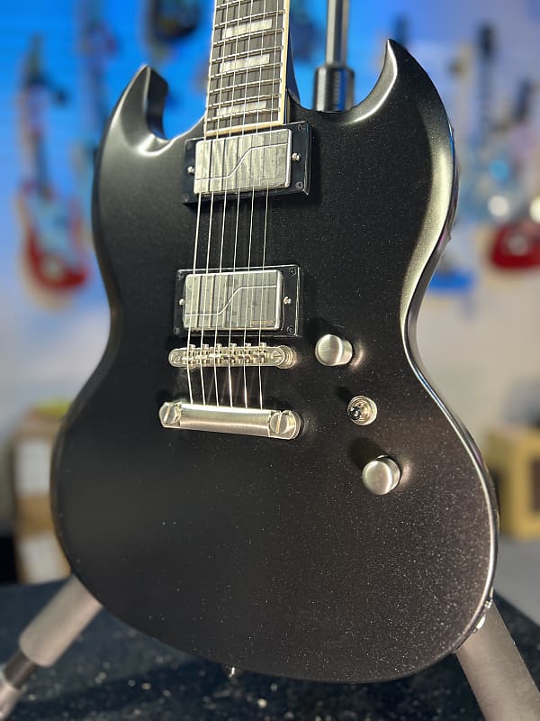 Epiphone SG Prophecy Electric Guitar - Aged Jet Black Metallic Auth Deal Free Ship! 403 GET PLEK’D!