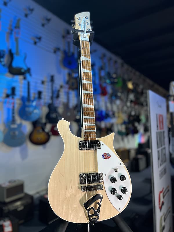 New Rickenbacker 620 Mapleglo Electric Guitar wOHSC Auth Dealer Free Ship 620MG 754