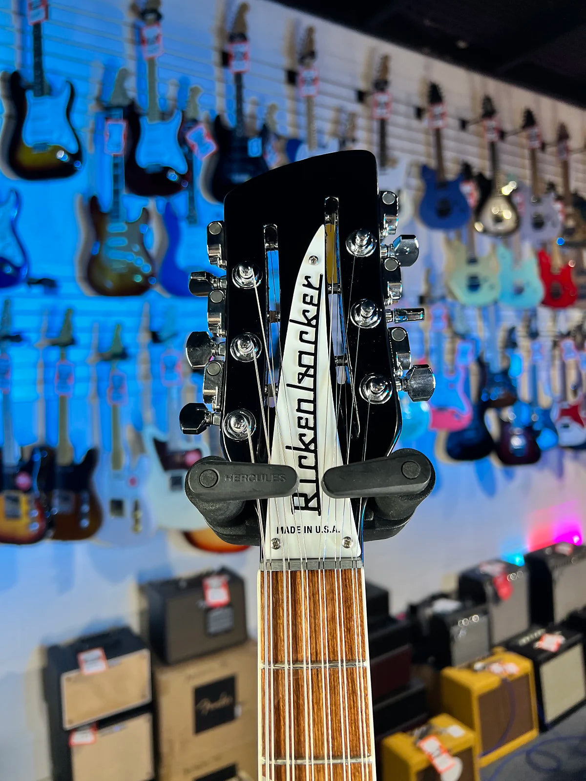 New 2025 Rickenbacker 360/12 12-String 360 Electric, Jetglo / OHSCase 734