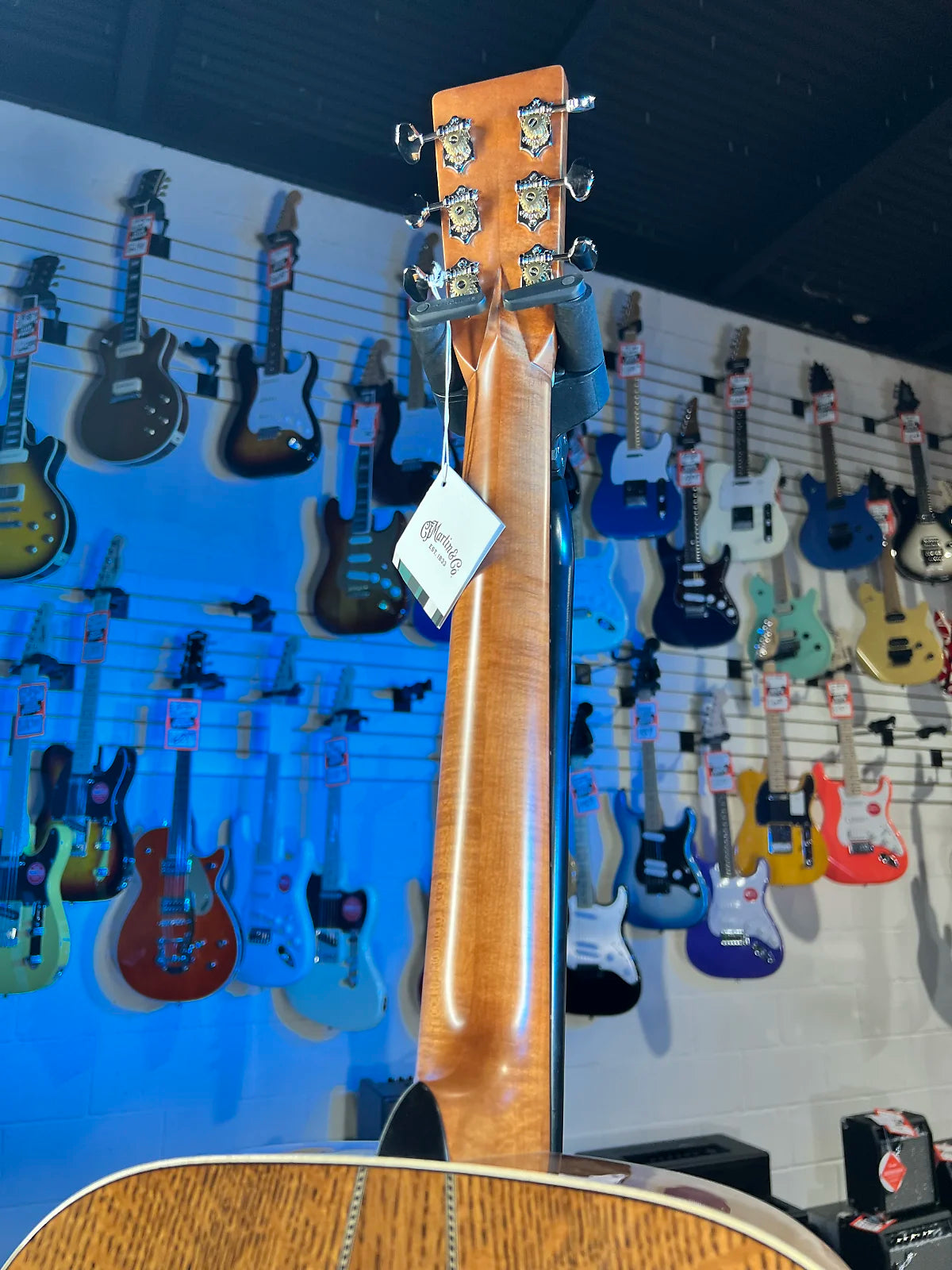 Martin CEO-11 Acoustic-electric Guitar - New Horizons Blue Burst GET PLEK'D! 370