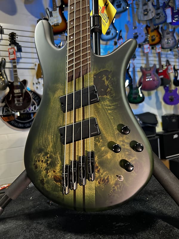 Spector NS Dimension 4 Bass Guitar - Haunted Moss Matte Auth Deal Free Ship! 221