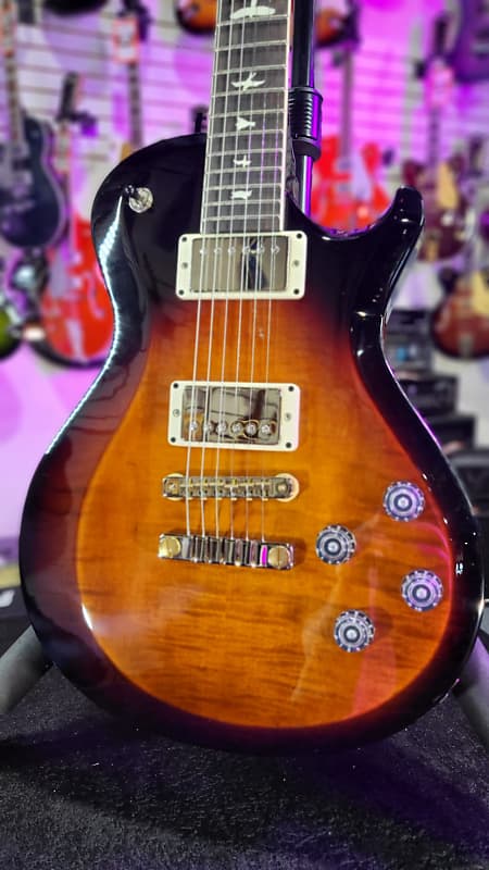 PRS S2 McCarty 594 Singlecut Custom Color Dk Amber Burst | Gig-Bag + *FREE PLEK WITH PURCHASE* 684