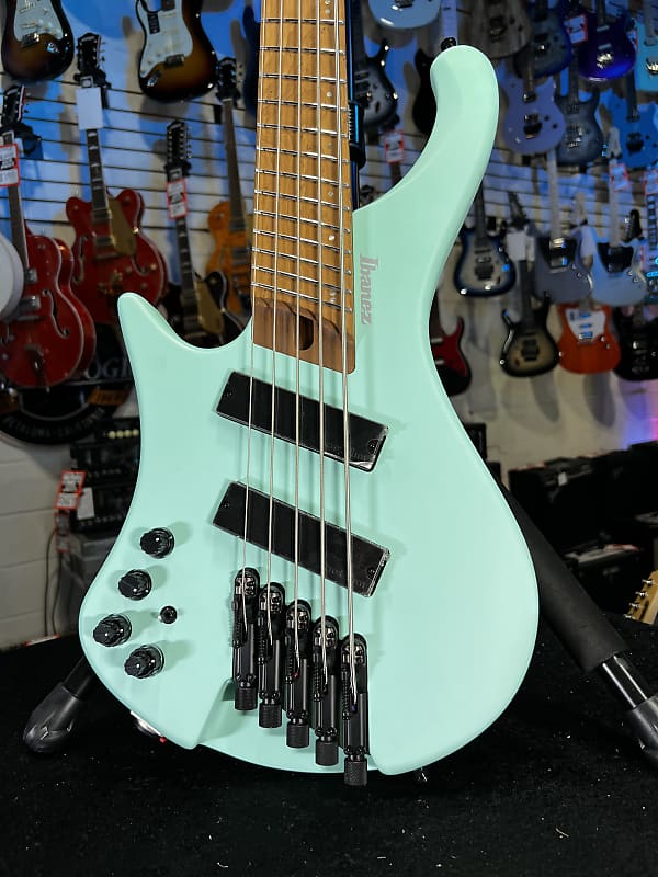 Ibanez Bass Workshop EHB1005MSL Bass Guitar - Sea Foam Green Matte Auth Dealer Free Shipping! 363 GET PLEK’D!