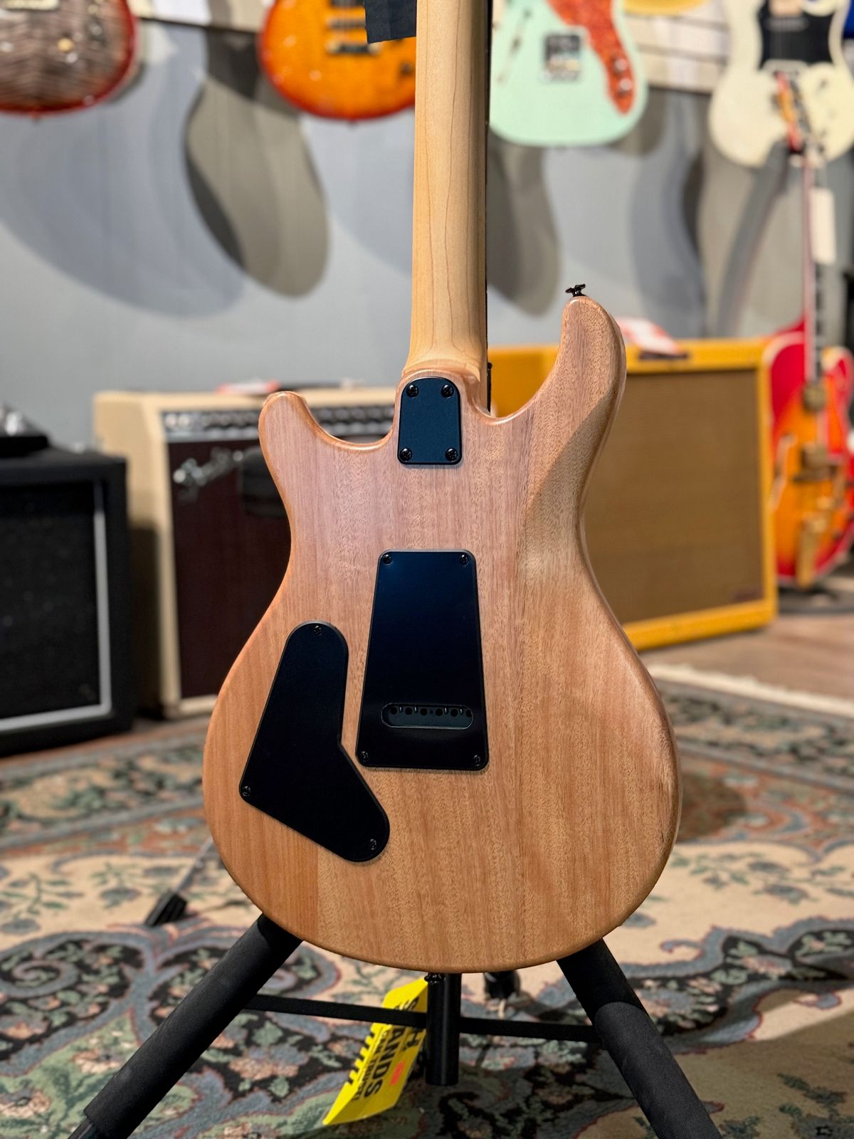 PRS SE CE 24 Satin Flat Black Top, C&M Exclusive 867