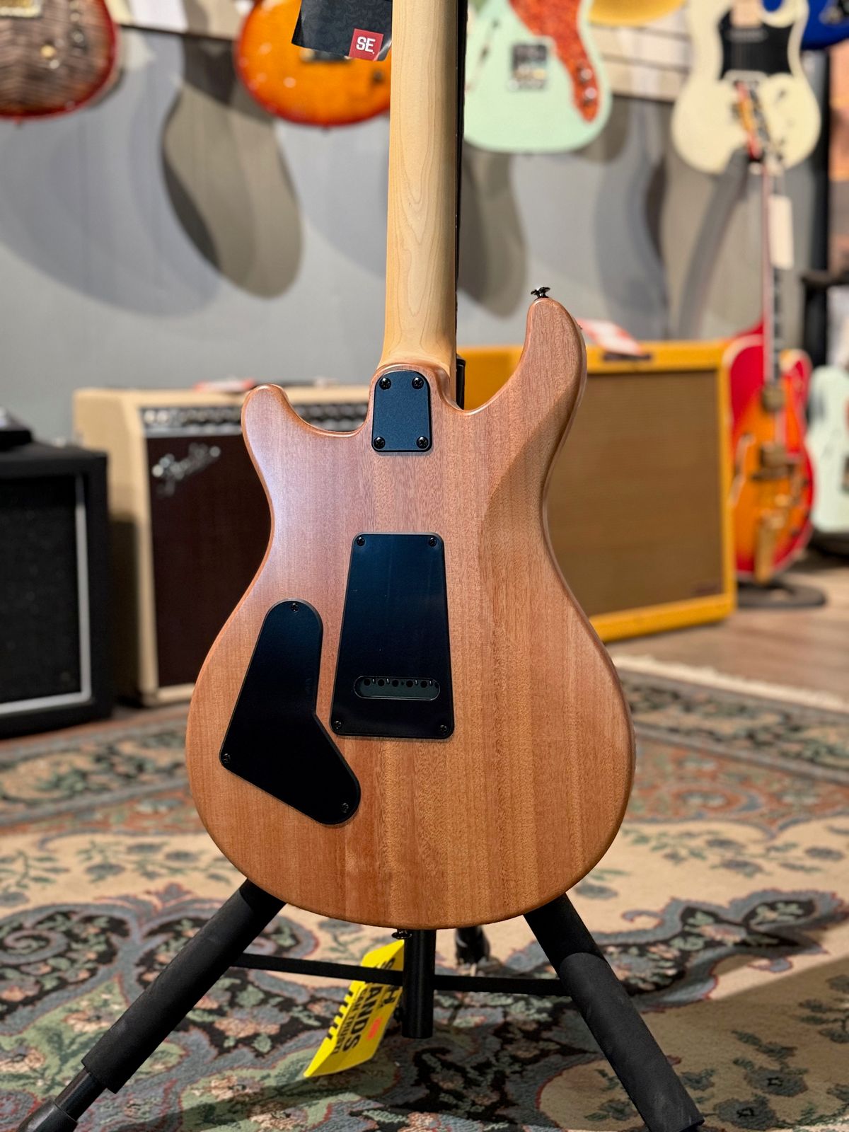 PRS SE CE 24 Satin Flat White Top, C&M Exclusive 781