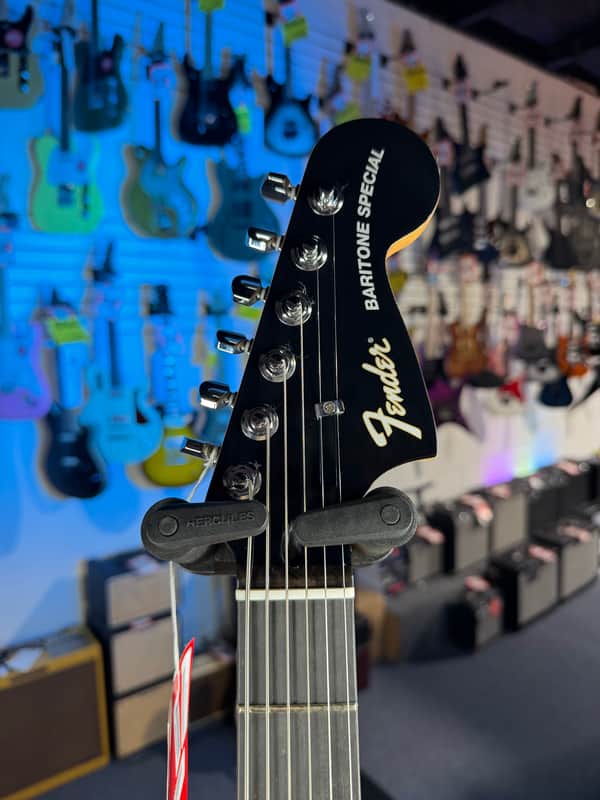Fender Limited Edition Player Fusion Jaguar Baritone - Black