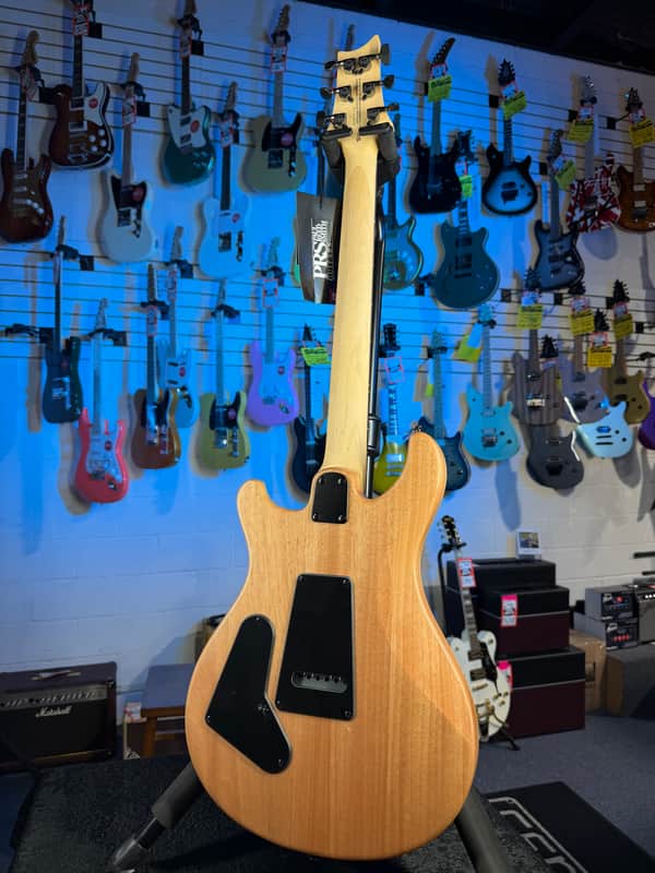PRS SE CE 24 Satin - Flat White Top, C&M Exclusive - White