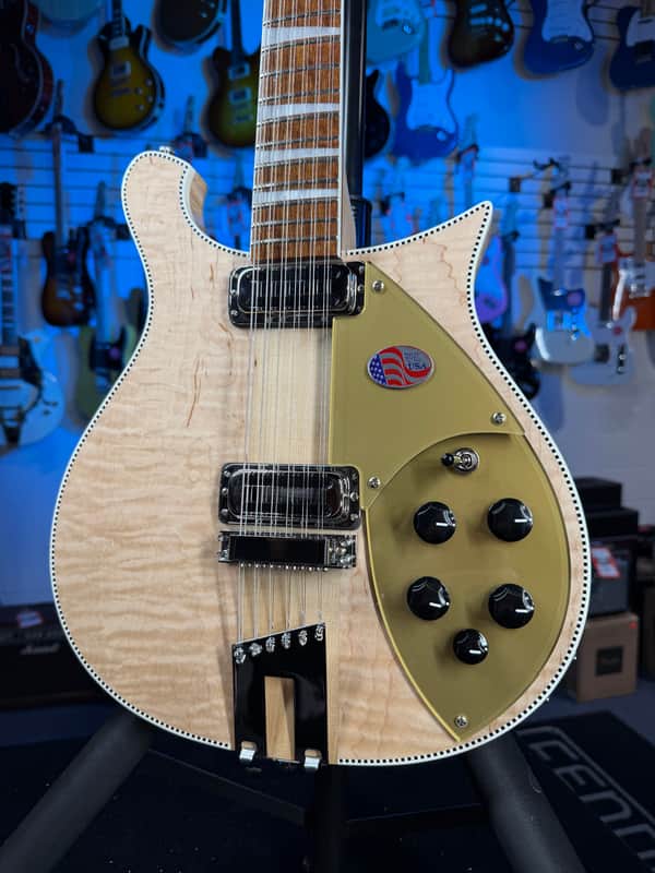 Rickenbacker 660/12 12-string Electric Guitar - Mapleglo, 2026 w Ric Case, Free Ship 773