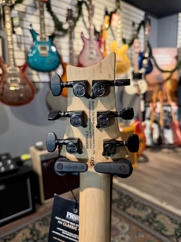 PRS SE CE 24 Satin Flat White Top, C&M Exclusive 066