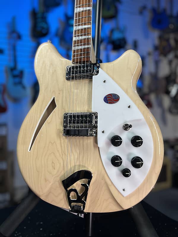 New Rickenbacker 360 Mapleglo Electric Guitar w/ OHSCase, Free Ship, Auth Dealer 360MG 775