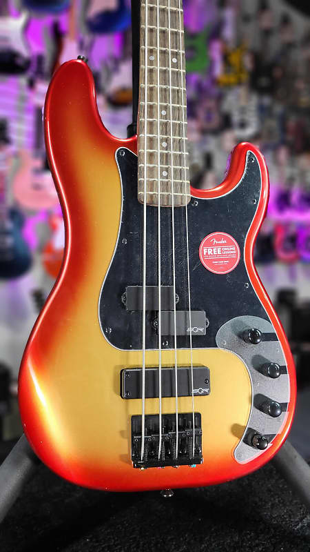 Squier Contemporary Active Precision Bass PH - Sunset Metallic *FREE PLEK WITH PURCHASE**! 090