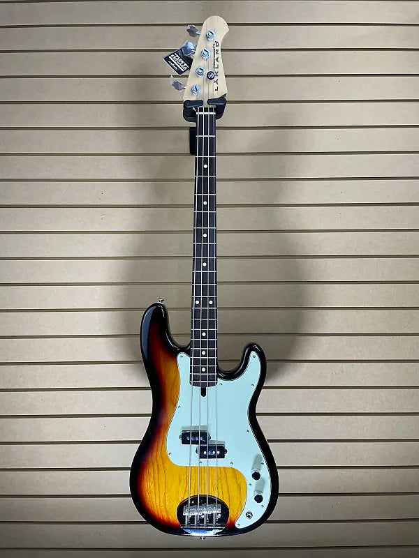 Skyline P style Vintage Bass - 3-Tone Sunburst #229