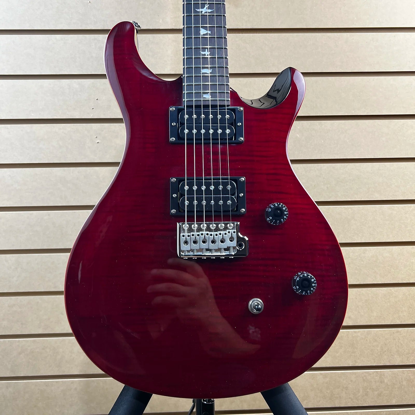 SE CE24 Electric Guitar - Black Cherry #605