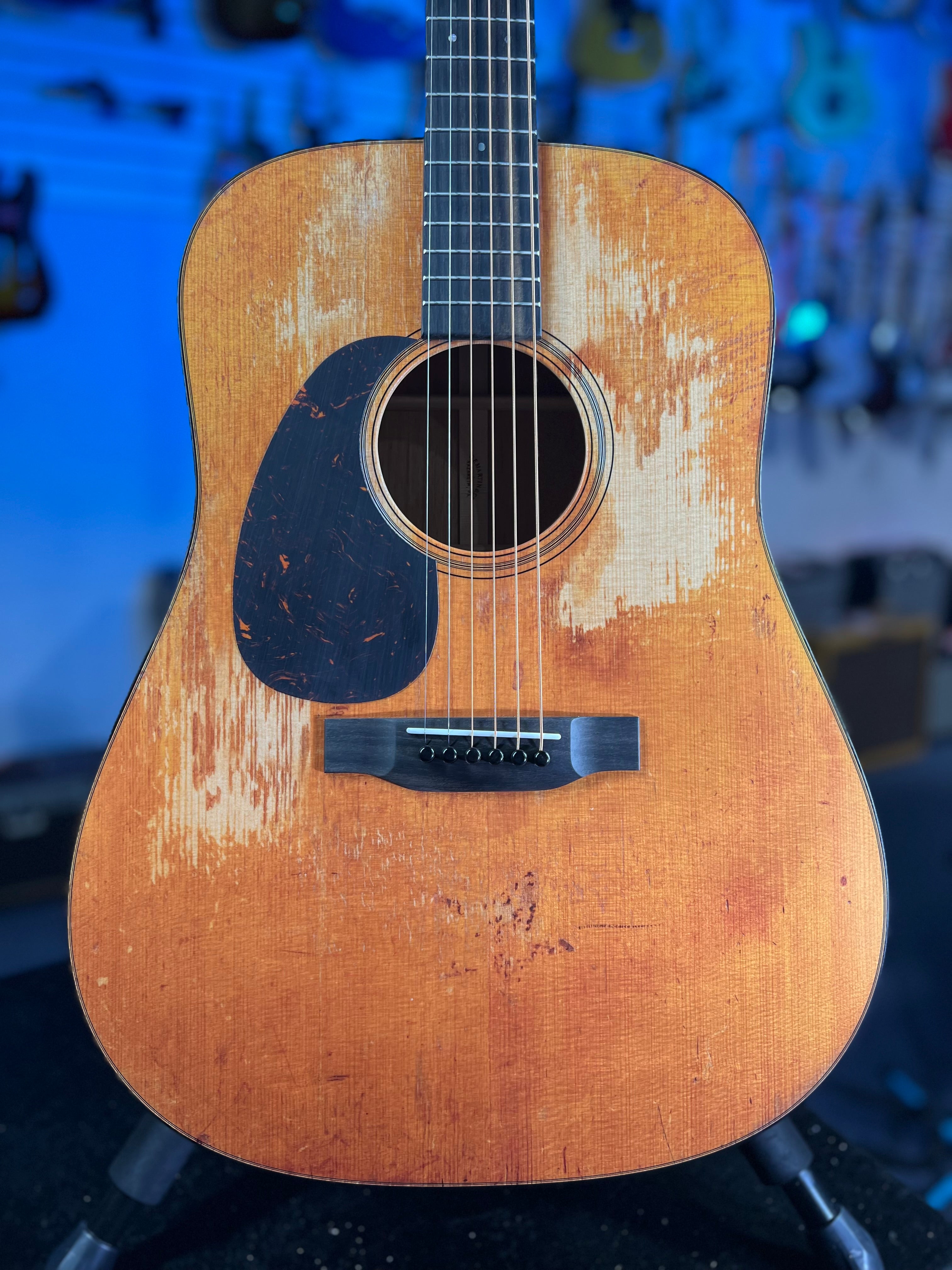 Martin D-18 Lefty Street Legend Standard Series Acoustic Guitar - Custom Ink (2025) 935