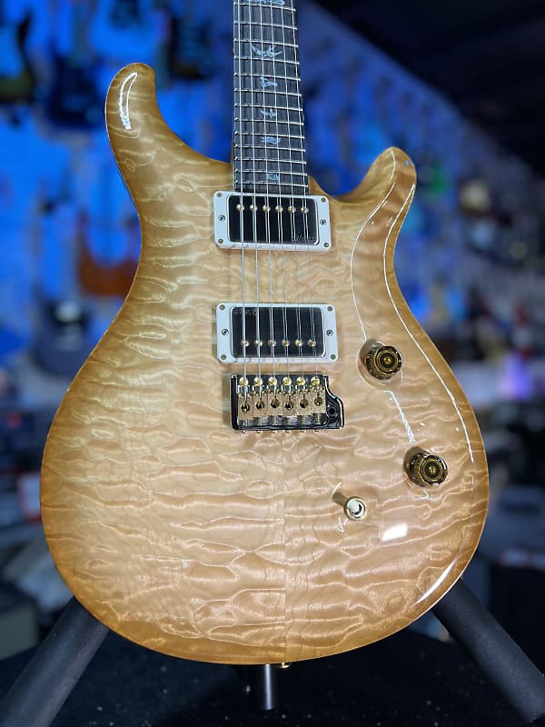 PRS Wood Library Custom 24 Fatback 2024 - Custom Color - Quilt 10 Top, Brazilian RW, Paisley Case 293