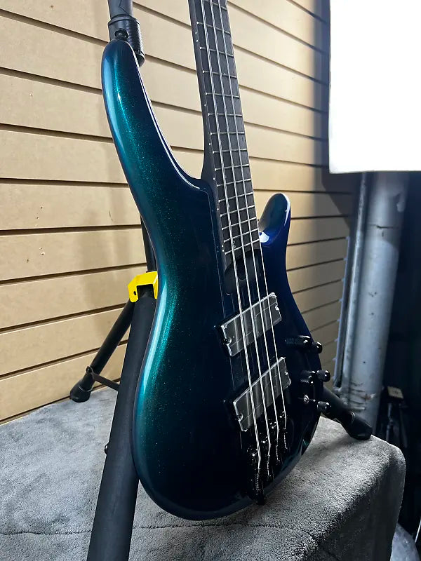 Bass Workshop SRMS720 Multi-scale Electric Bass Guitar - Blue Chameleon #784