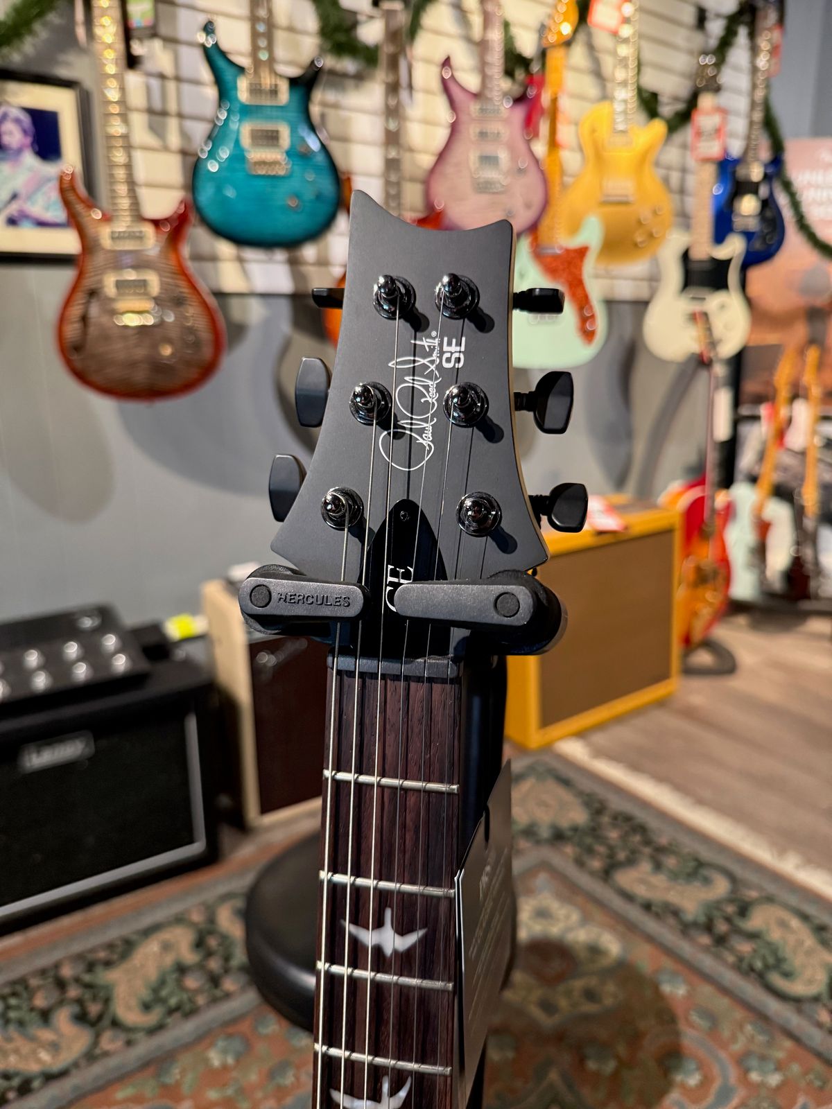 PRS SE CE 24 Satin Flat White Top, C&M Exclusive 782