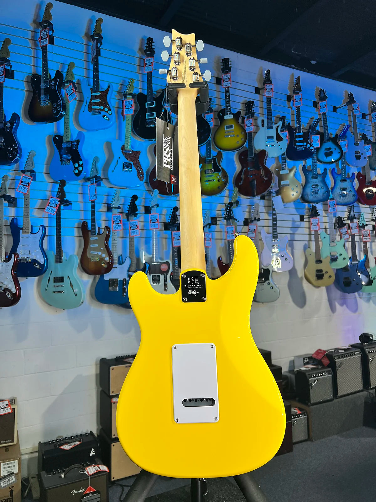 PRS SE Silver Sky Electric Guitar - Dandy Lion with Rosewood Fingerboard! Get Plek'd Free! 739