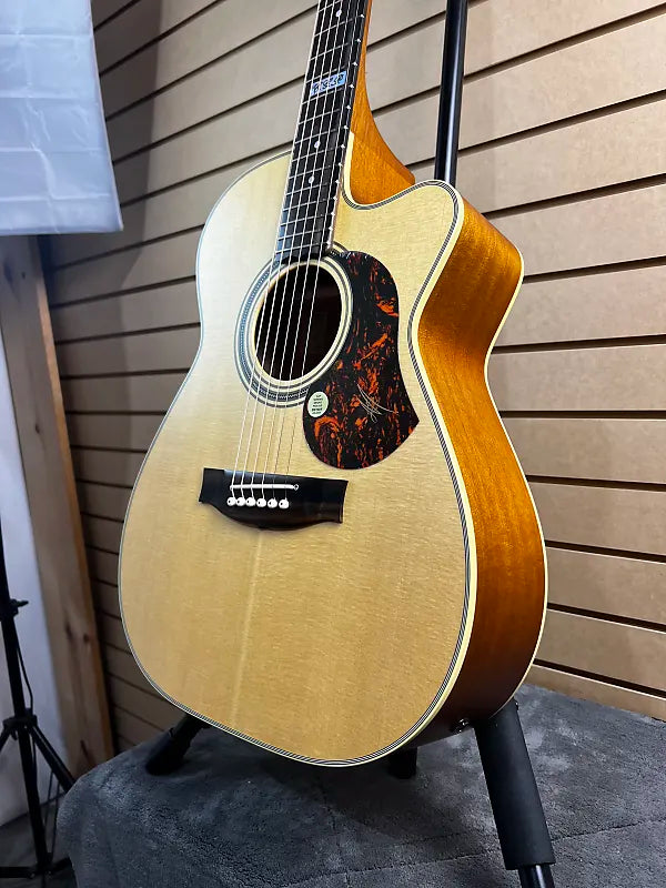 EBG808 Tommy Emmanuel Cutaway Signature Acoustic Guitar - Honey Stan Satin #787