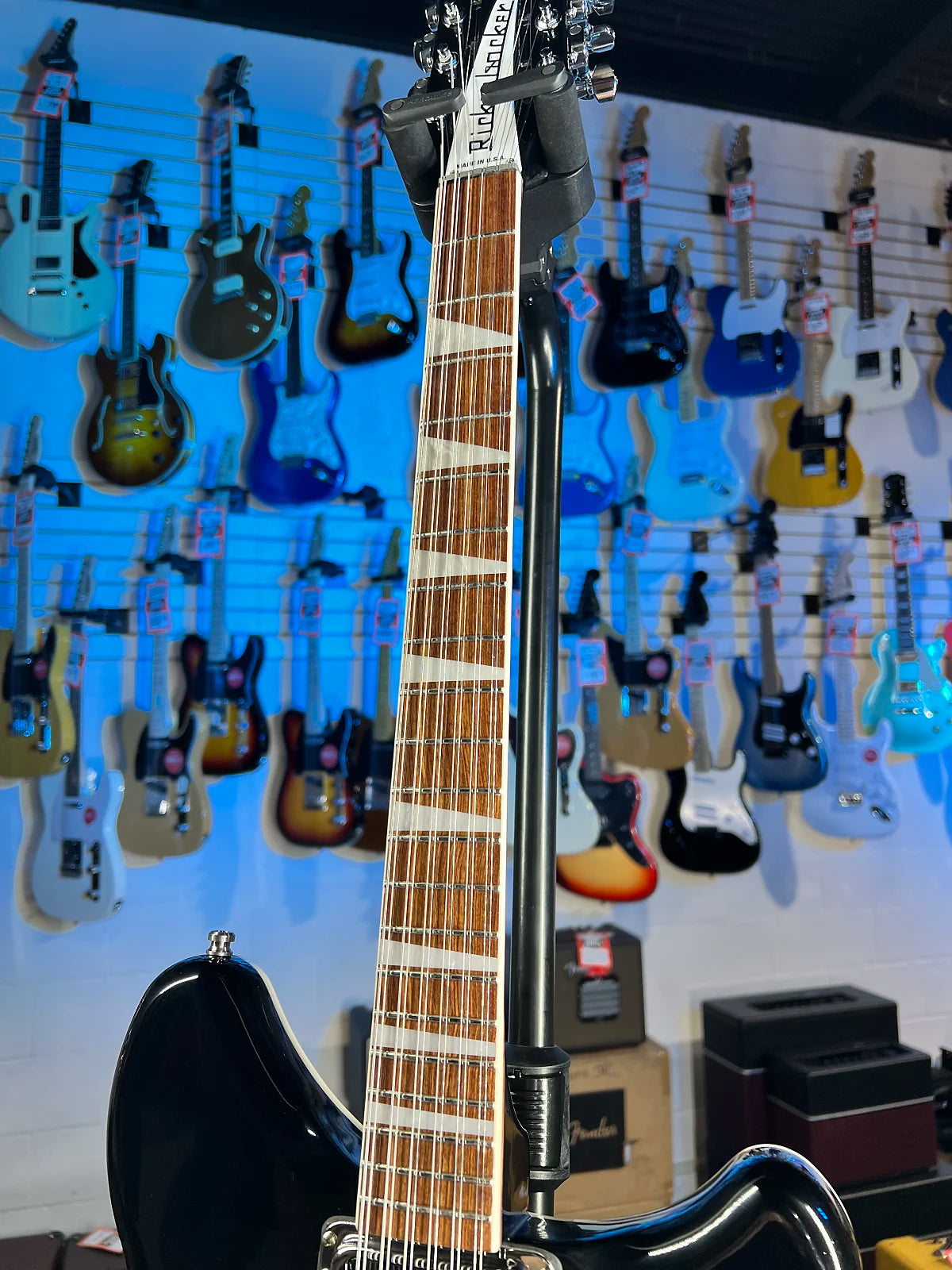New 2025 Rickenbacker 360/12 12-String 360 Electric, Jetglo / OHSCase 734